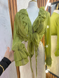 Blusa Olan abullonada