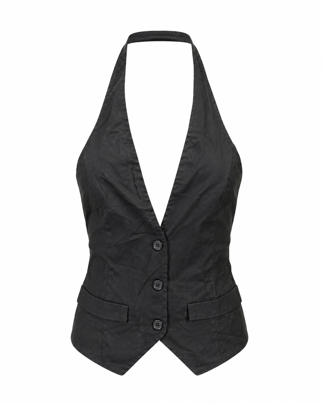 Croptop Halter chaleco