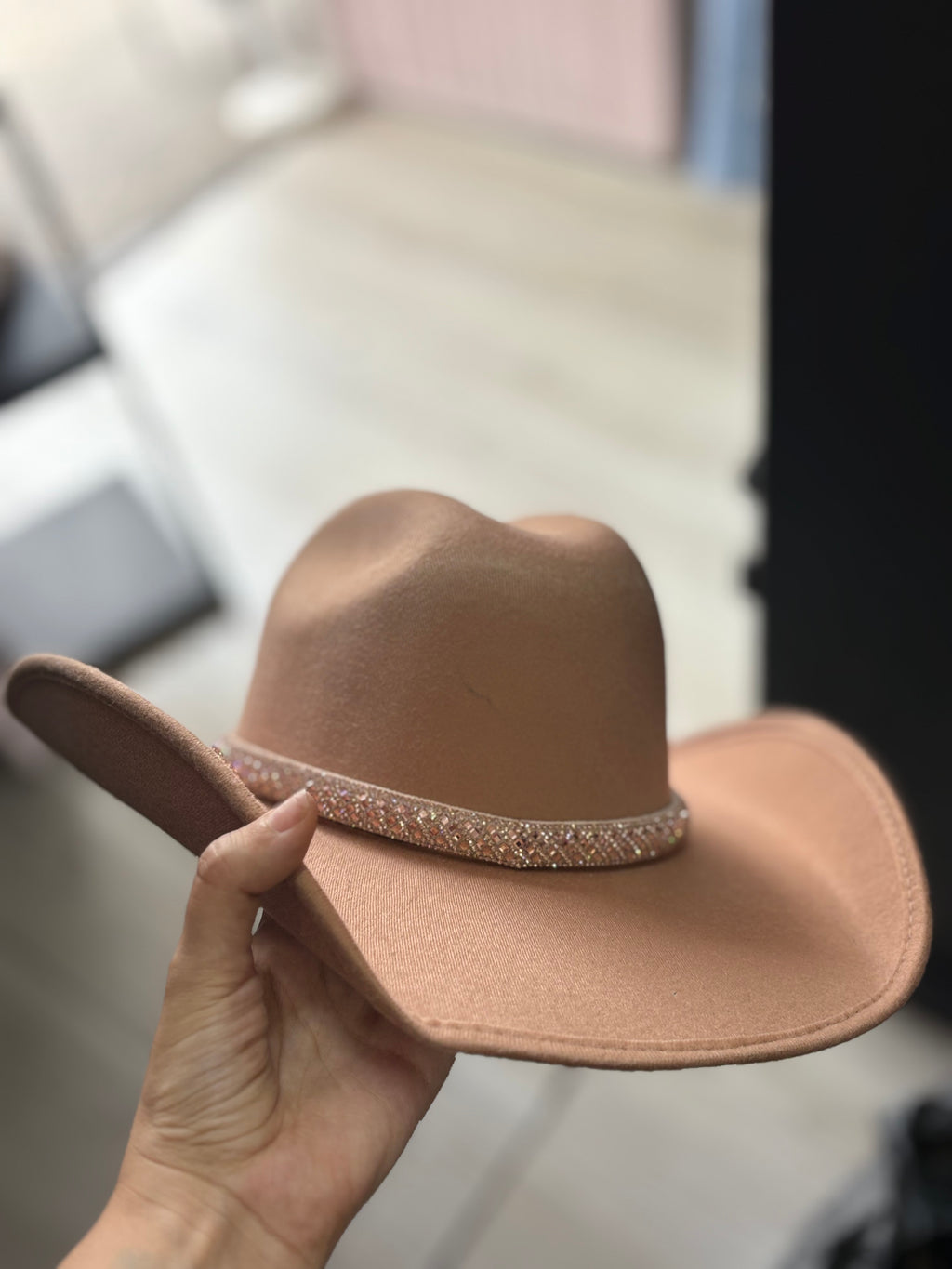 SOMBRERO + TOQUILLA CRISTAL