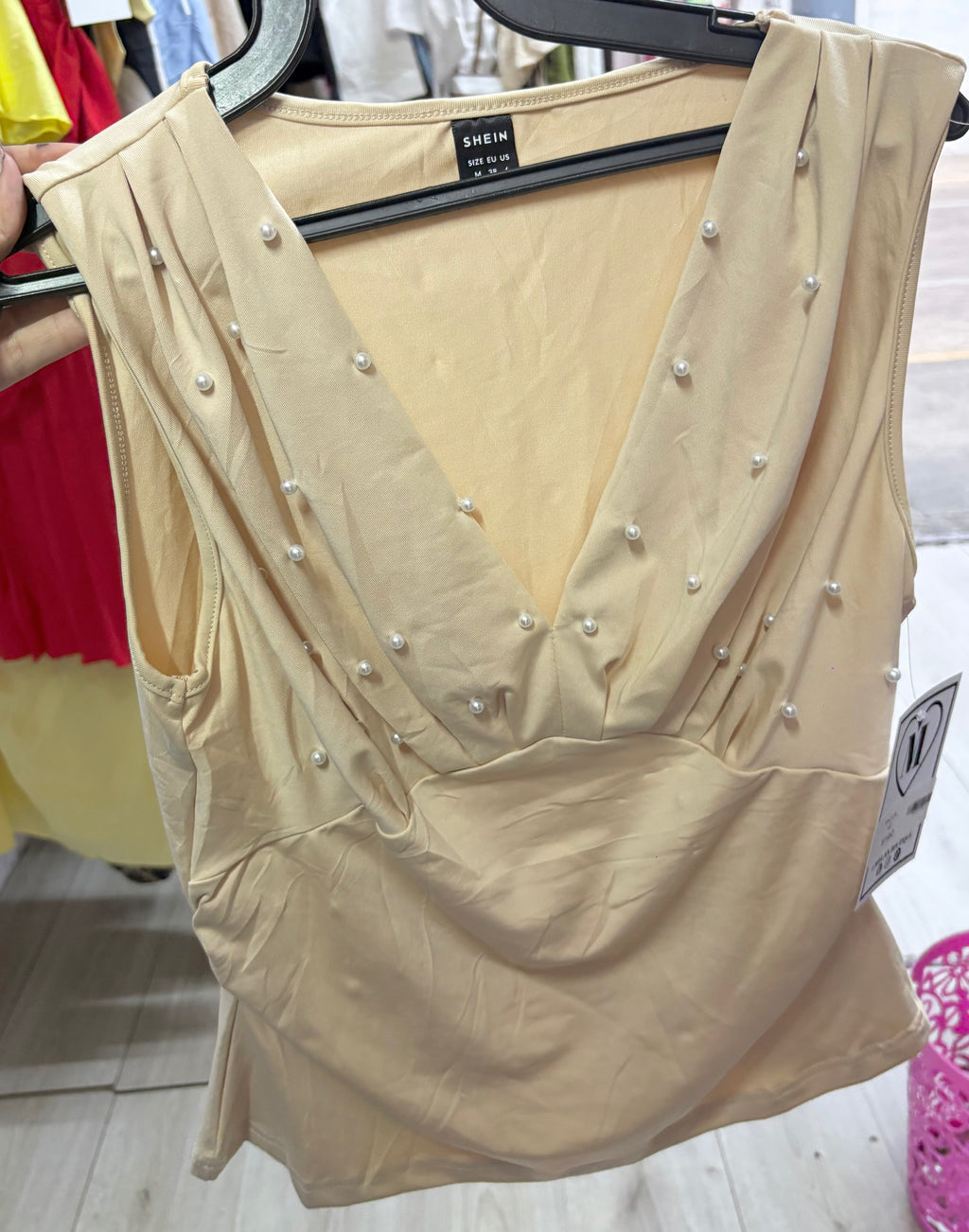 Blusa perlas