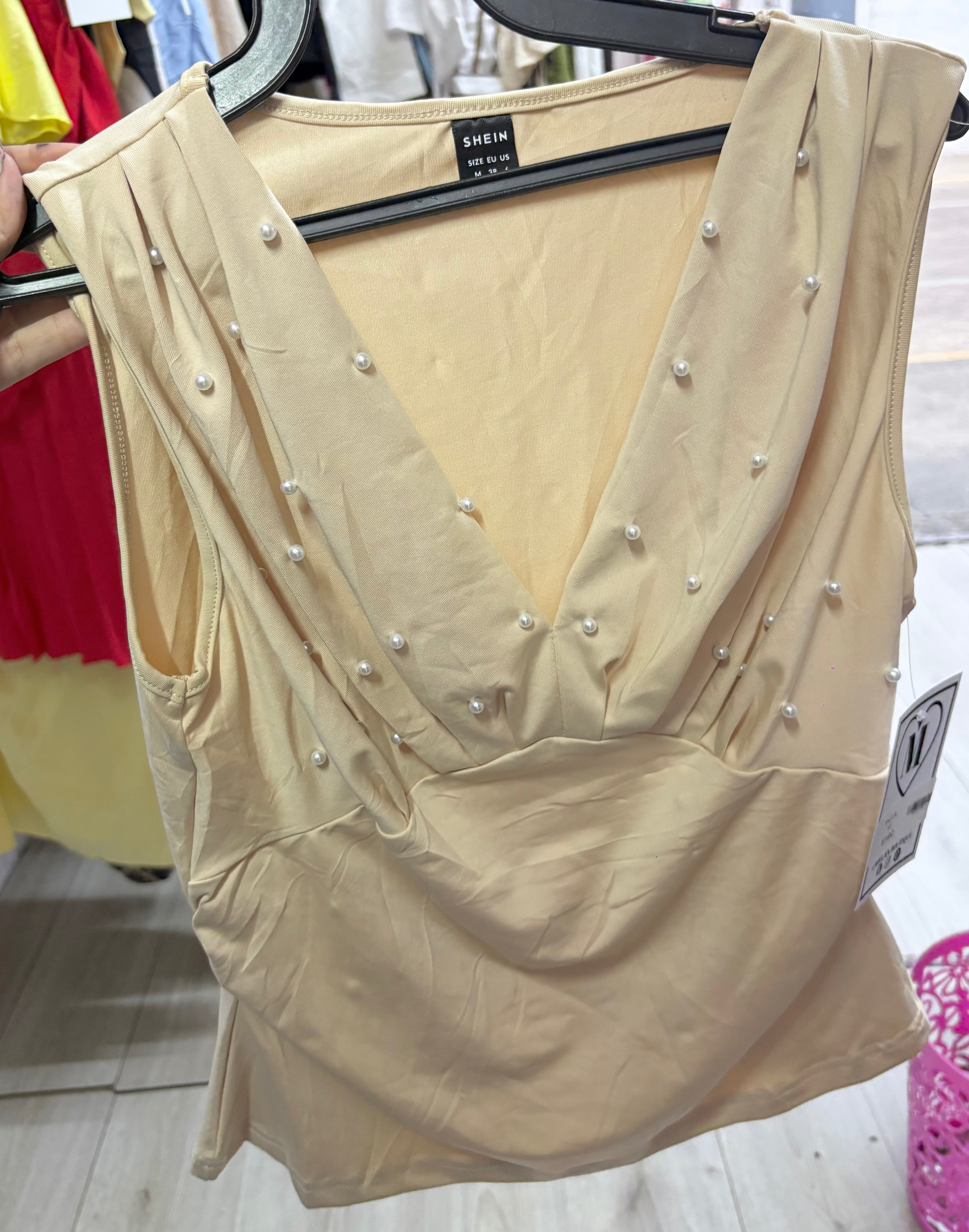 Blusa perlas