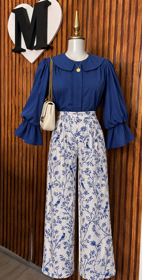 Blusa abullonada M