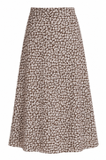 Falda midi floral M