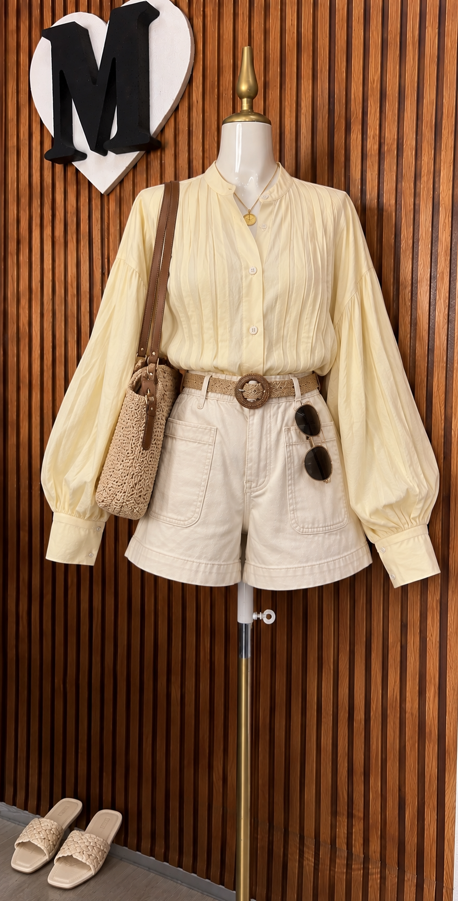 Camisa abullonada CH