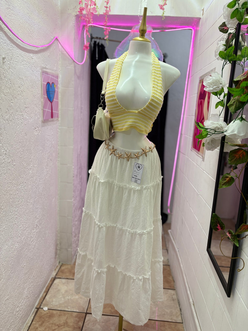 Top triangular halter