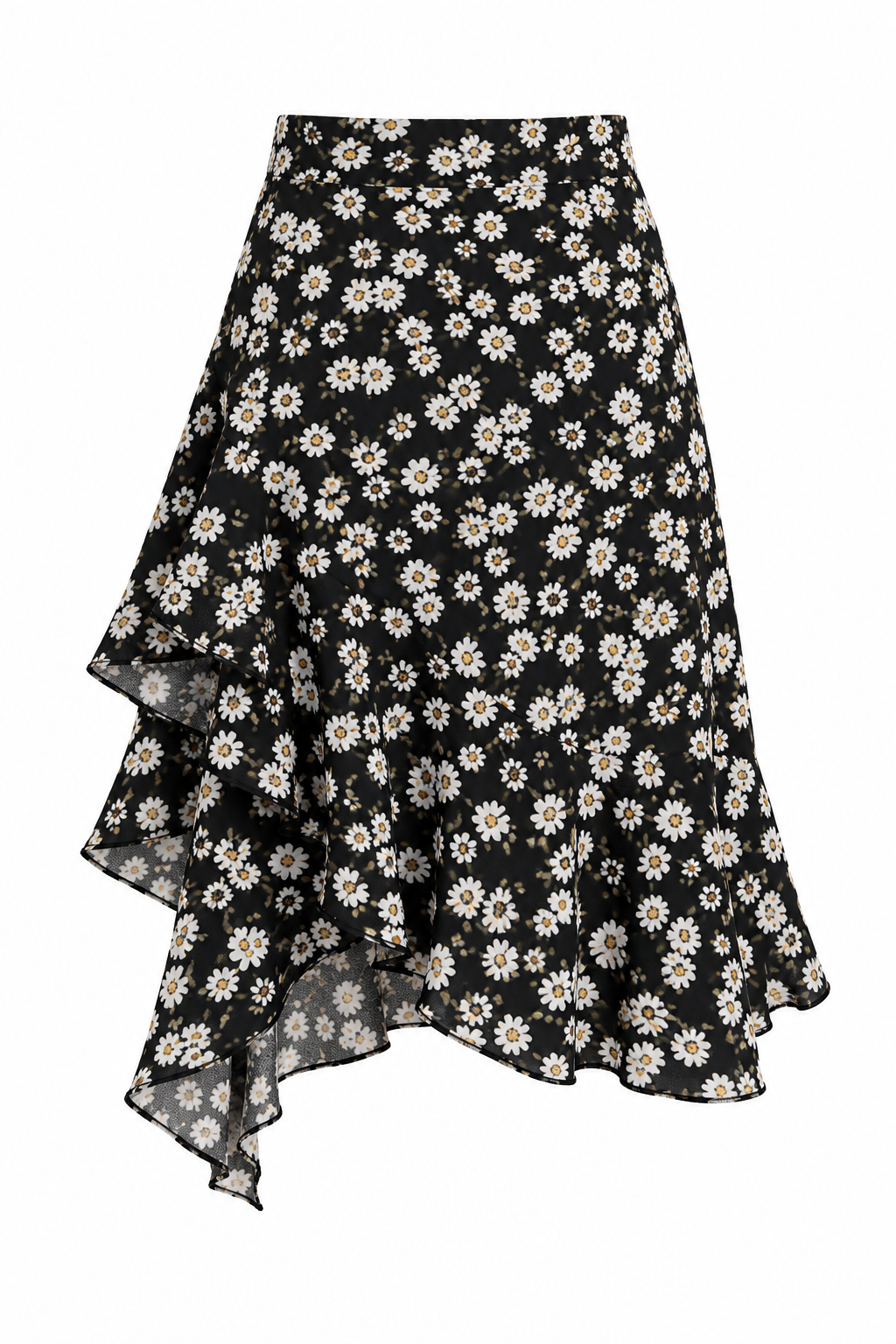 Falda Olanes Margaritas Ch