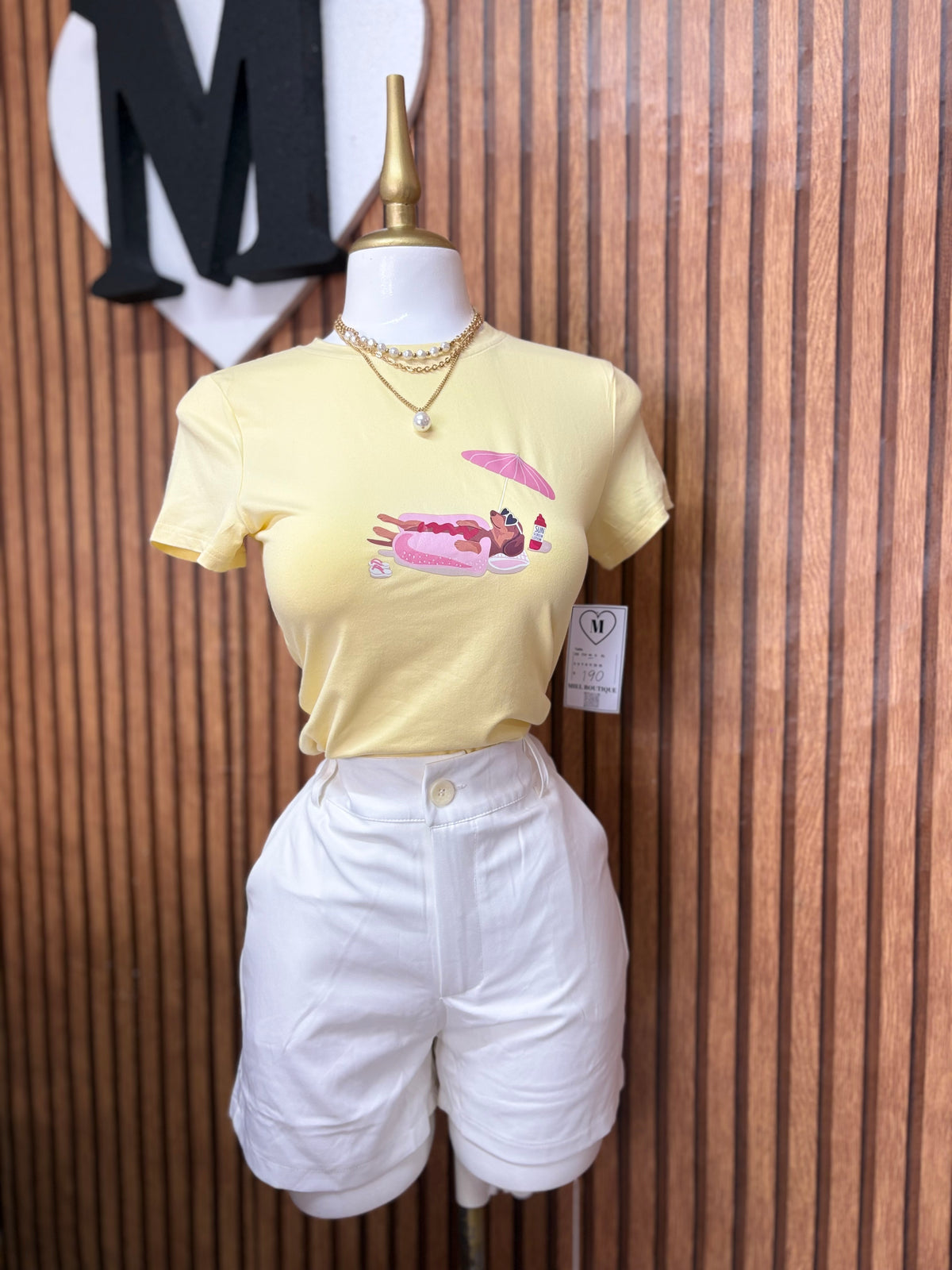 Short Gabardina