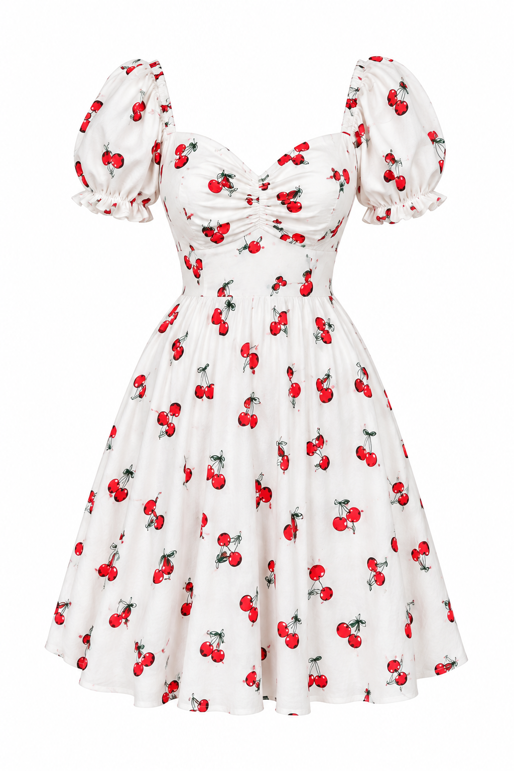 Vestido cherrys XL
