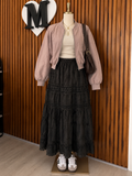 Falda Bordada Midi M
