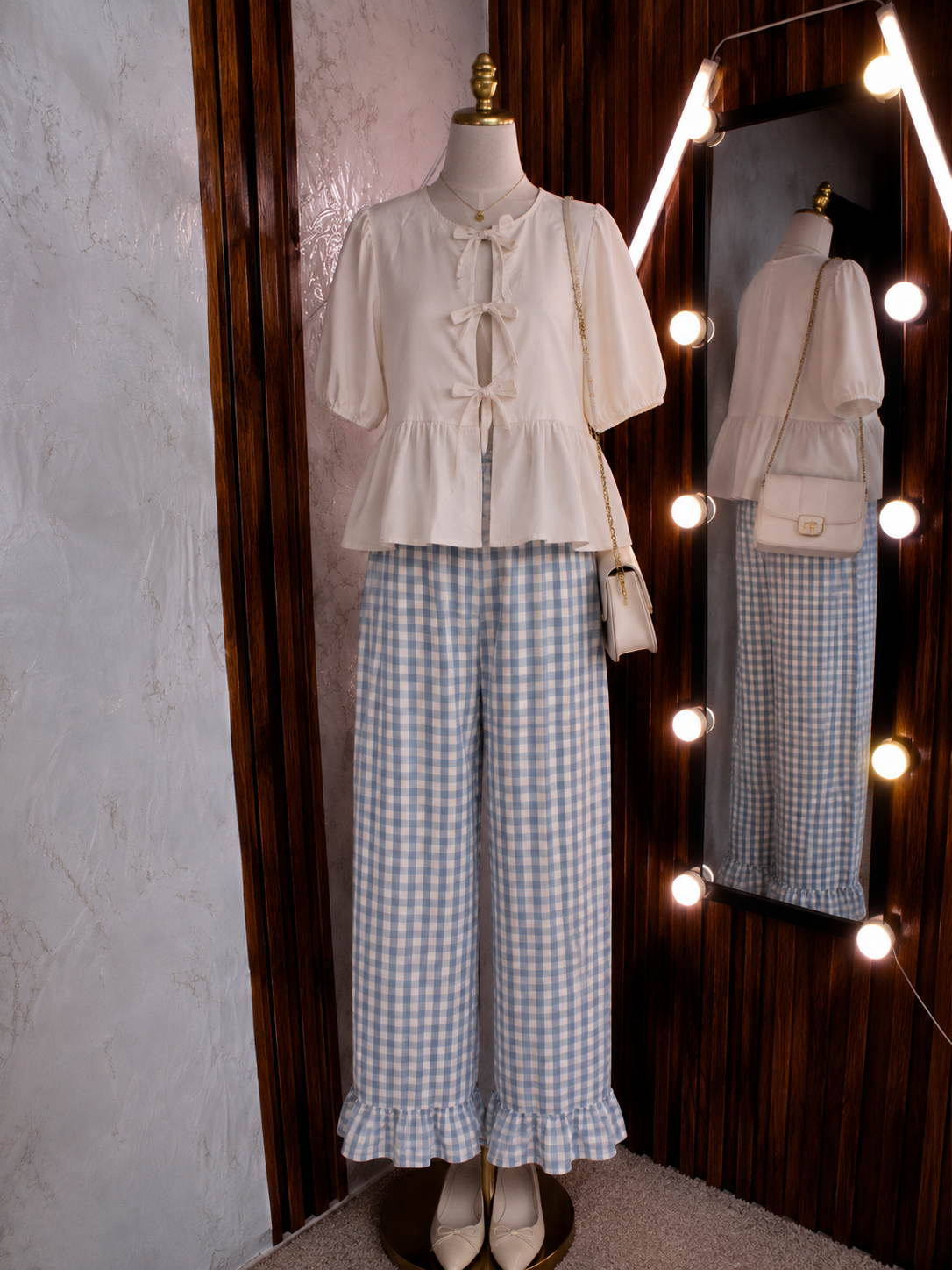 Pantalón cuadros