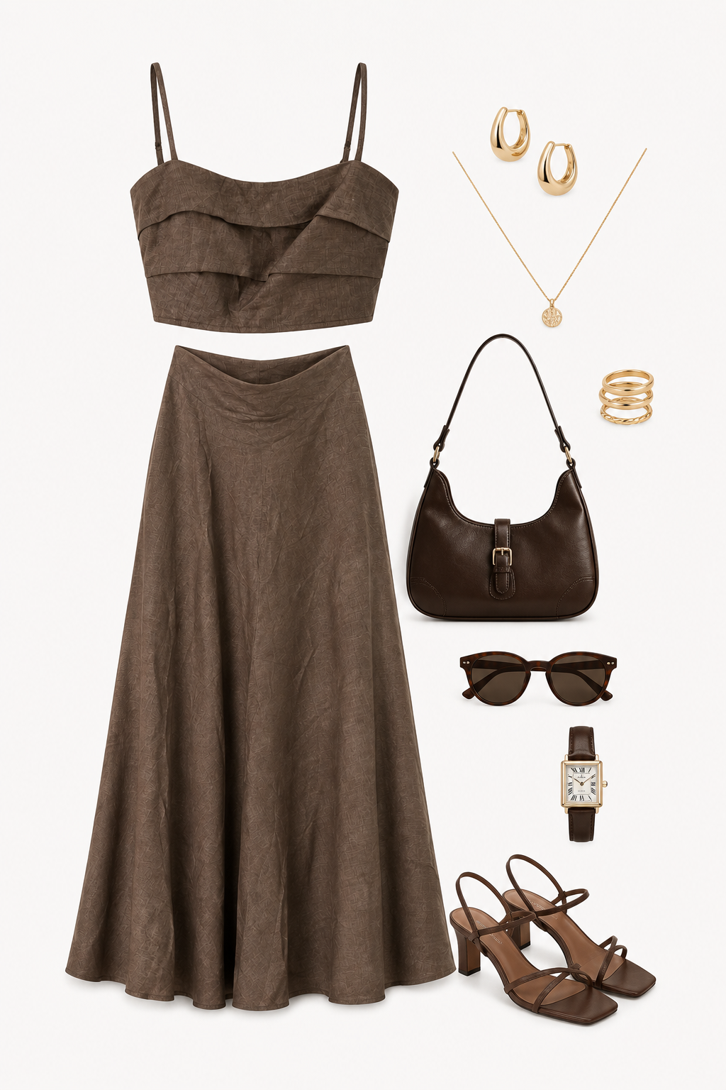 Set 2pzas Chocolate “G”