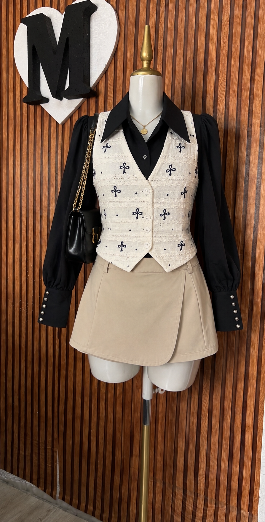 Faldashort Gabardina M