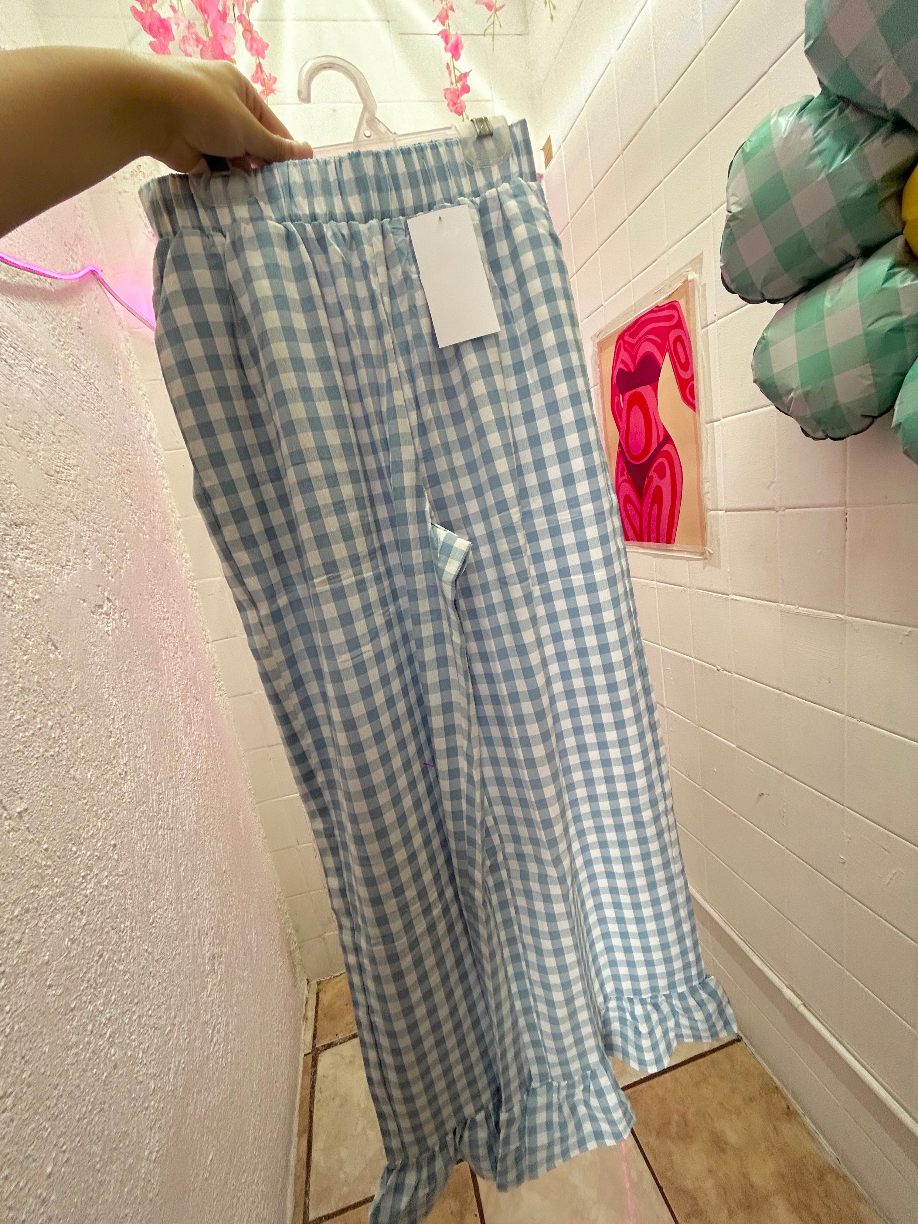 Pantalón cuadros