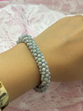 Pulsera chunky Aqua
