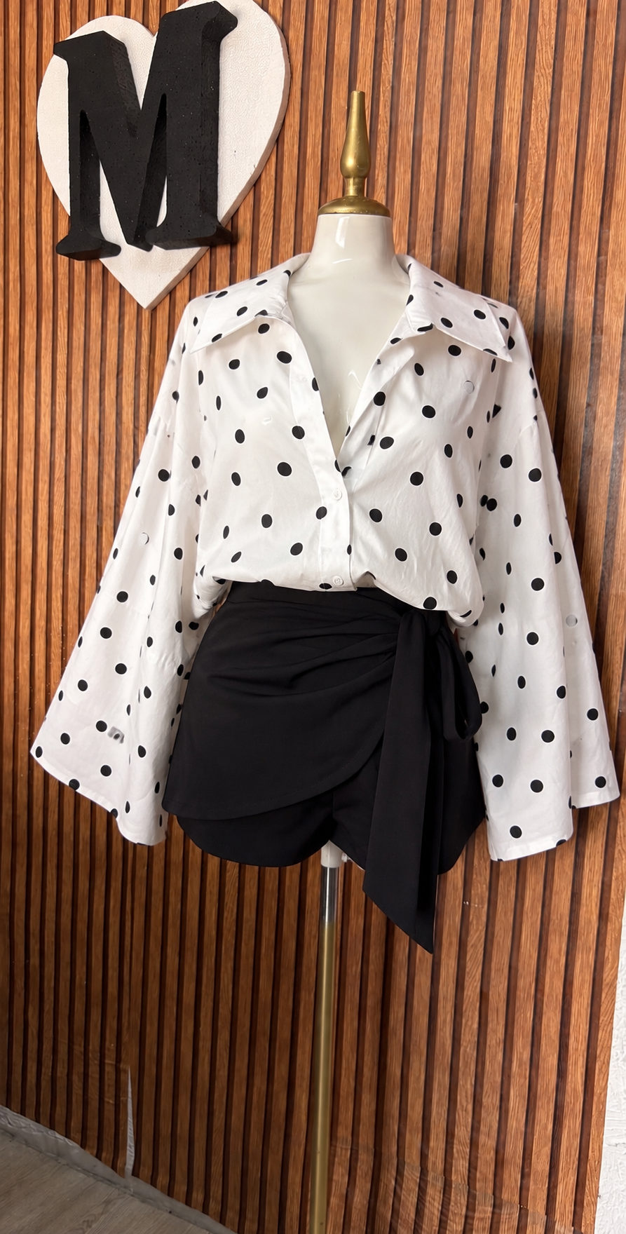 Camisa Polka Dots