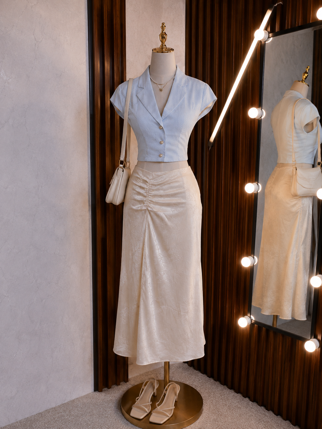 Croptop perlas