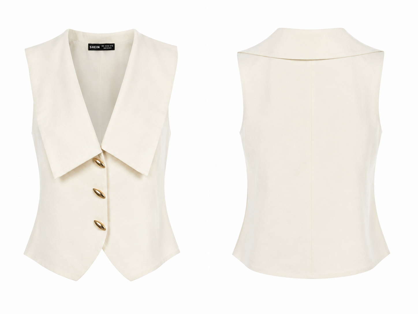Blusa solapa herraje “M”