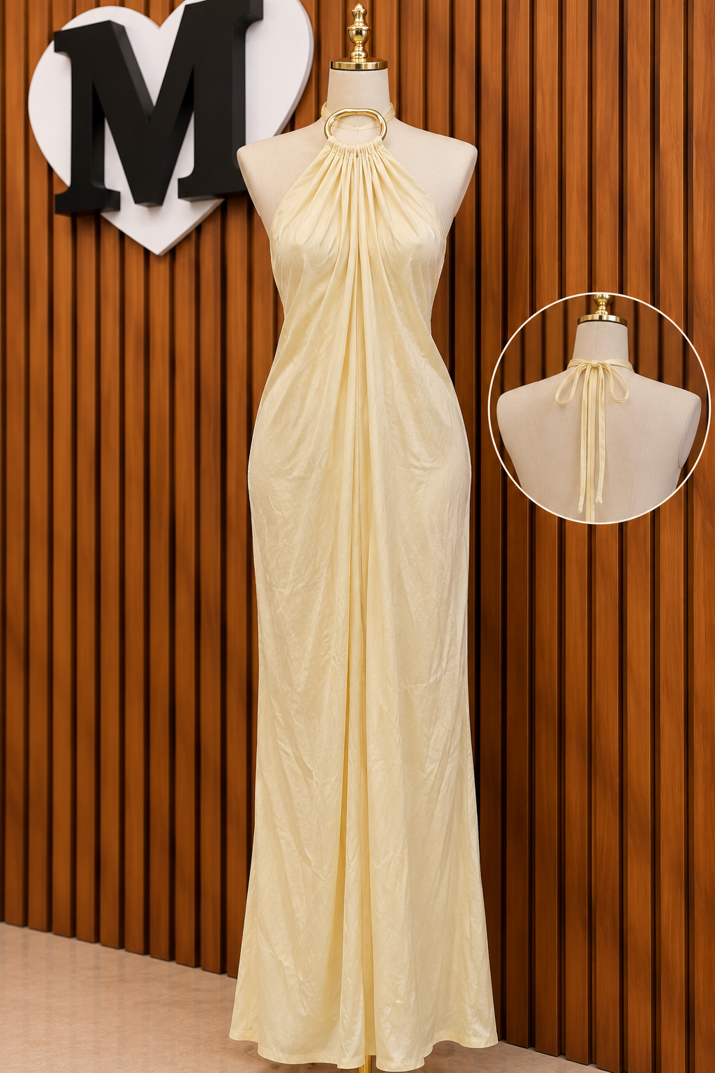 Vestido Argolla Satin M