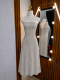 Vestido Strapless rayas