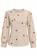Blusa corazones M