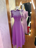 Vestido Midi Perlas