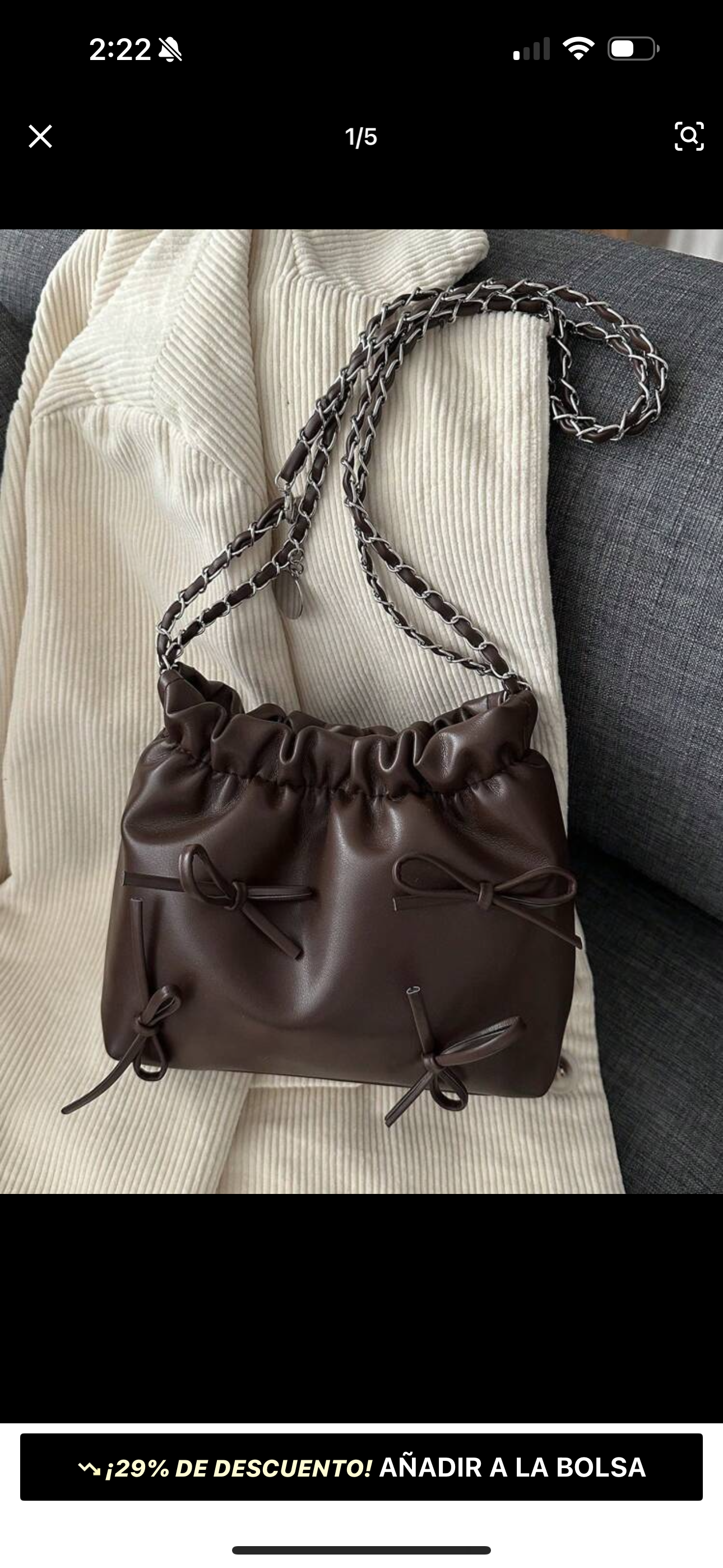 Crossbody moños
