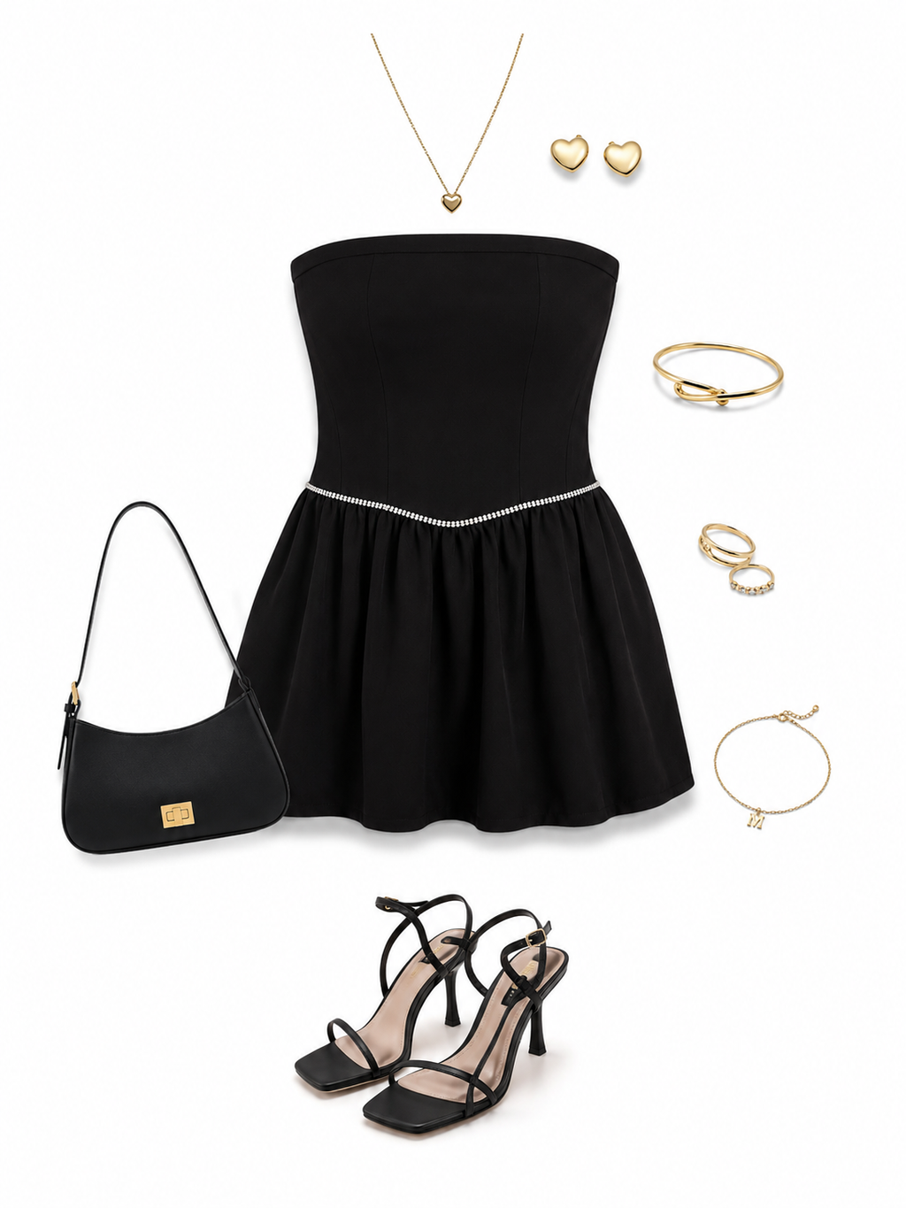 Vestido Cristales “Xs”