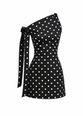 Vestido Polka Dots moño