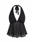 Top Halter Polka Dots