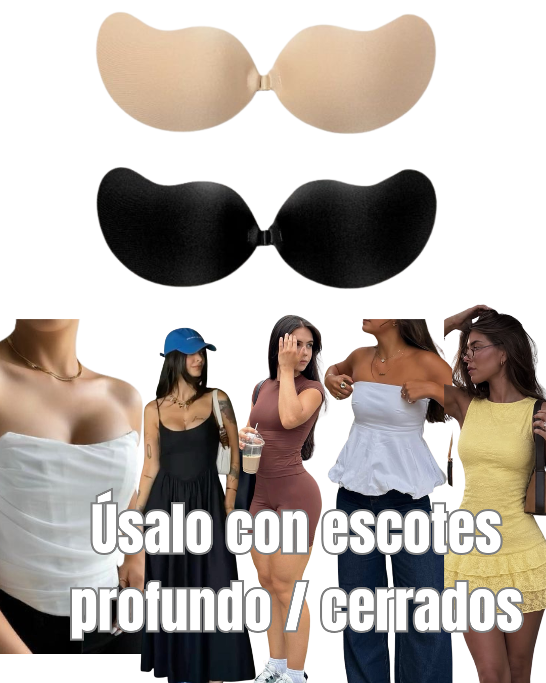 Bra adhesivo push up