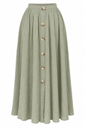 Falda botones midi CH