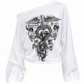 Blusa Egirl asimétrica G