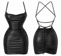 Vestido Vinilpiel Ch