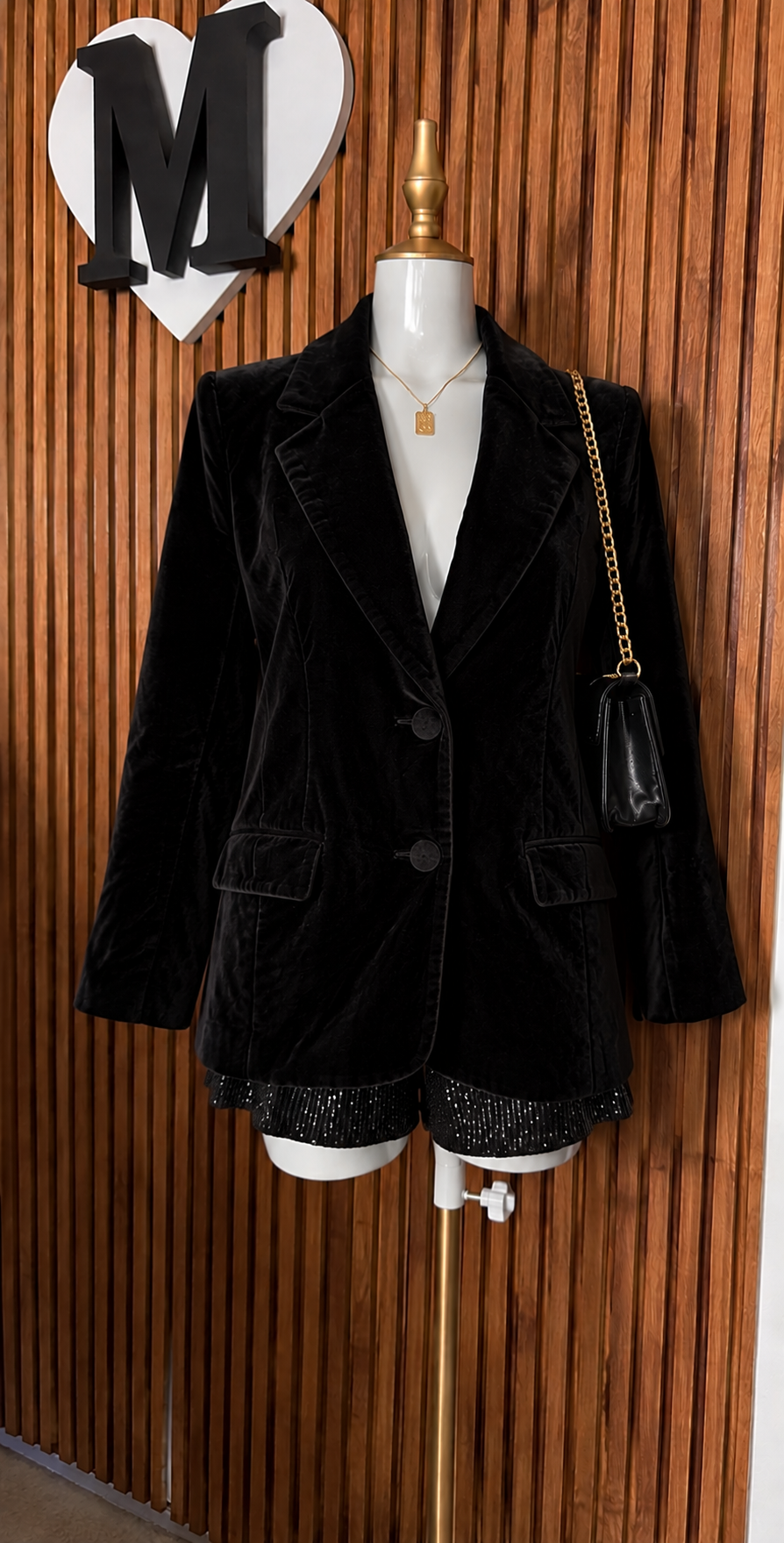 Blazer Terciopelo