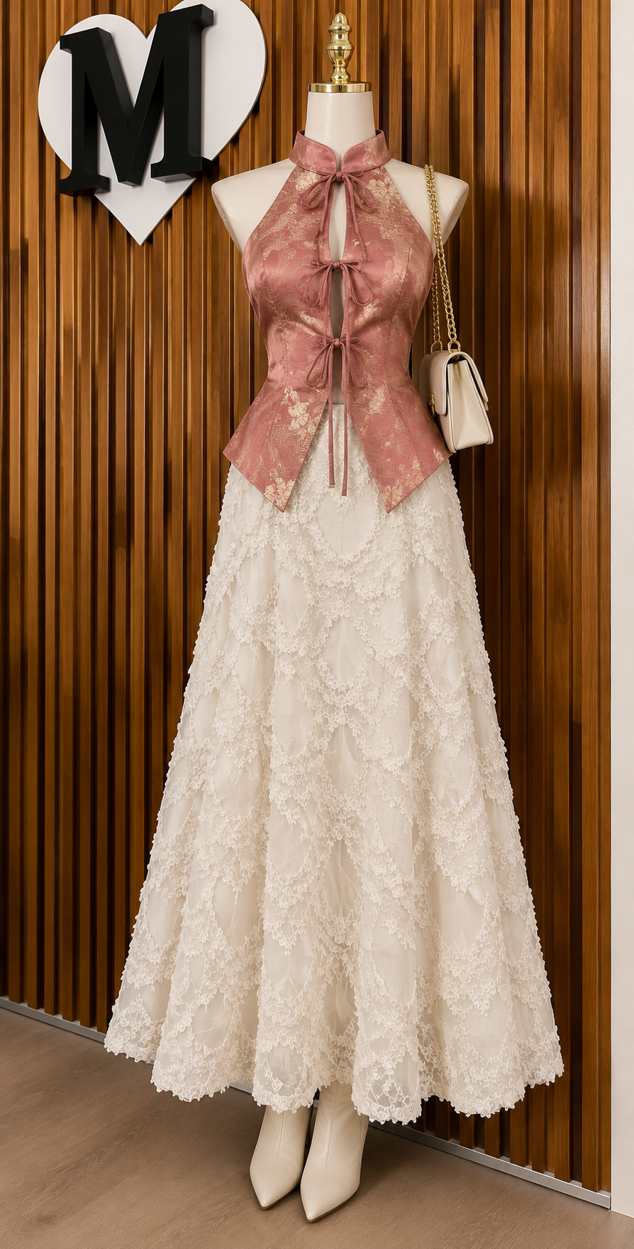 Top kimono Satin Ch