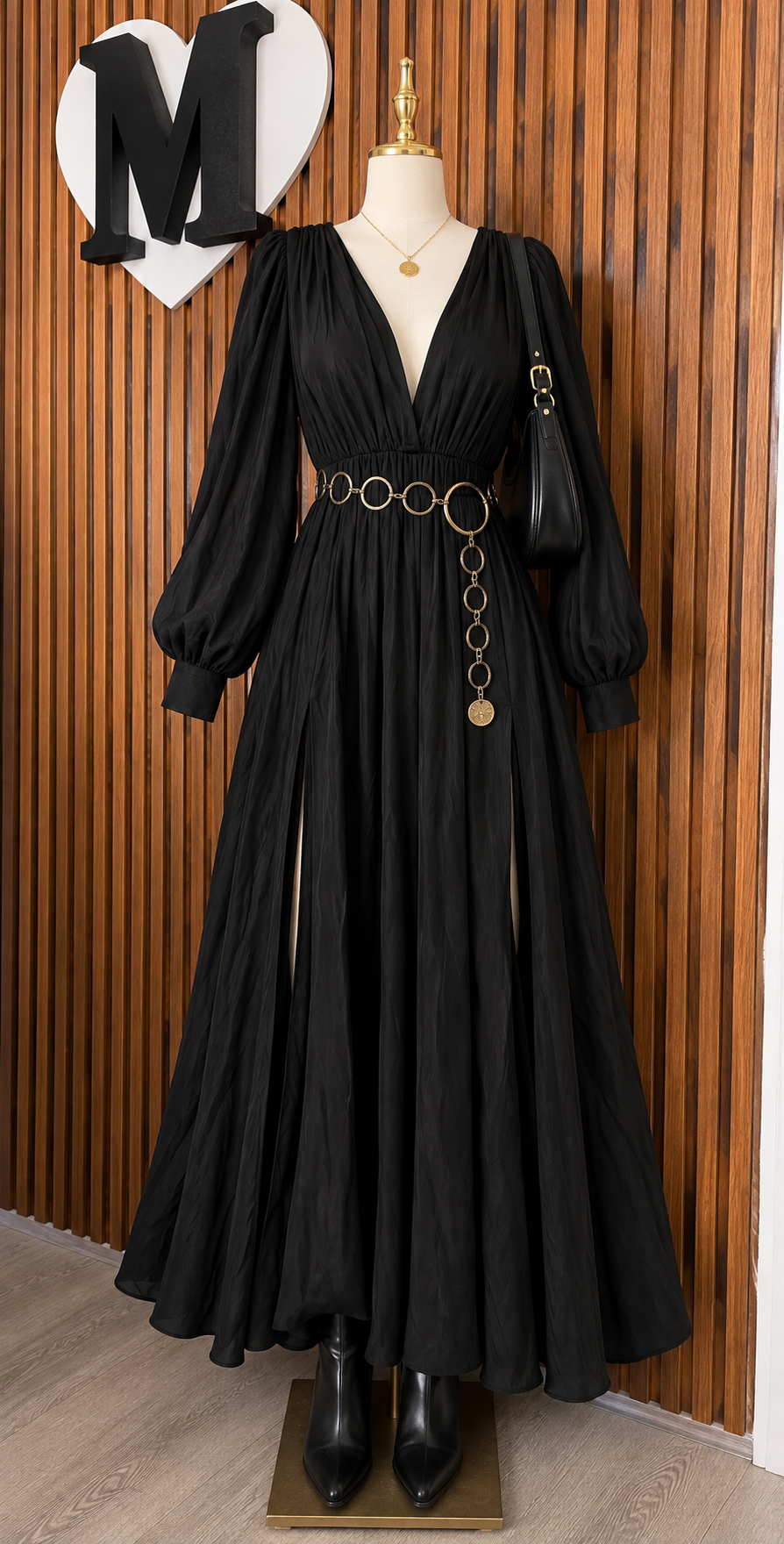 Vestido vaporoso M